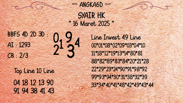 Prediksi HK